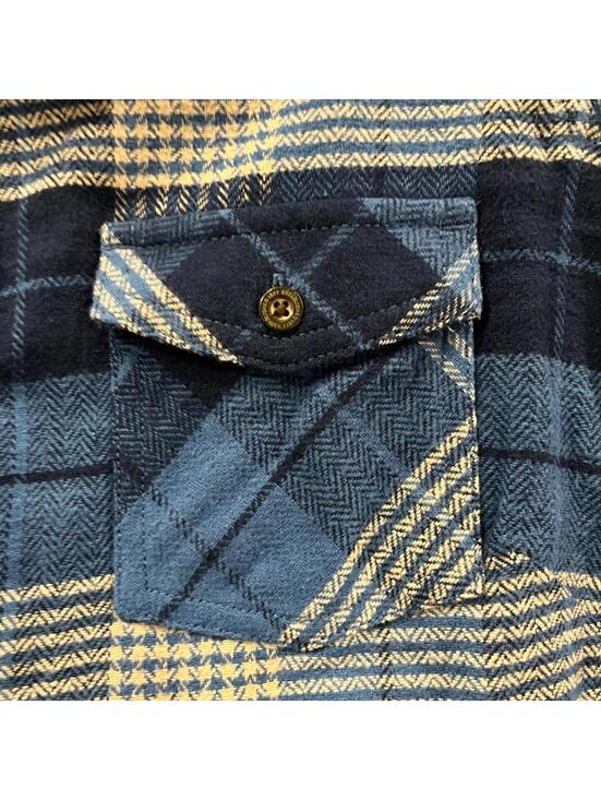 Field & Stream Women's Blue Flannel Shirt Size Medium New with Tags - Picture 2 of 5